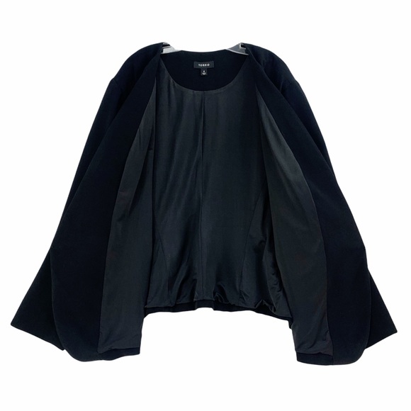 Torrid Black Waterfall Jacket - Picture 5 of 13